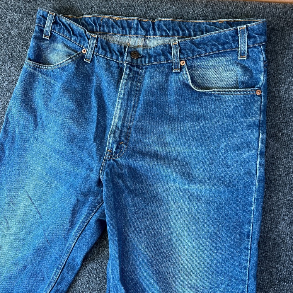 Vintage Levi's 506 Jeans Mens 38x29 Blue Denim Cotton Medium Wash Made In USA